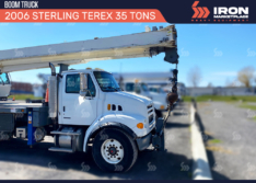 2006 STERLING TEREX 35 TONS BOOM TRUCK