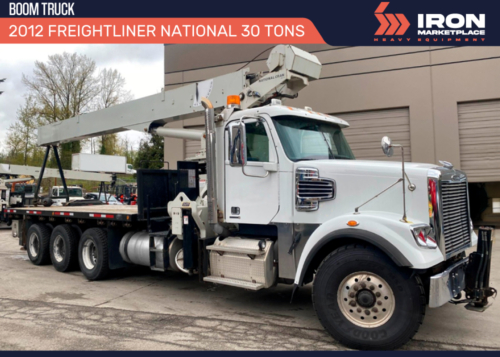 2012 FREIGHTLINER NATIONAL 30 TONS BOOM TRUCK